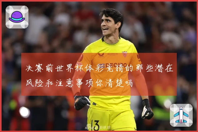决赛前世界杯体彩竞猜的那些潜在风险和注意事项你清楚吗