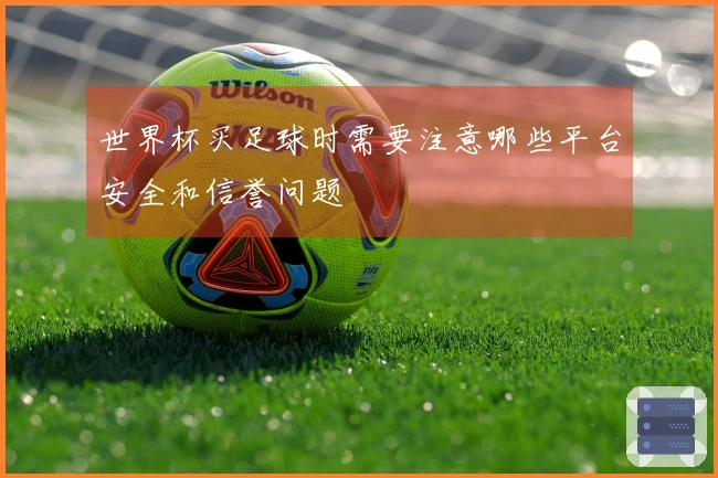 世界杯买足球时需要注意哪些平台安全和信誉问题