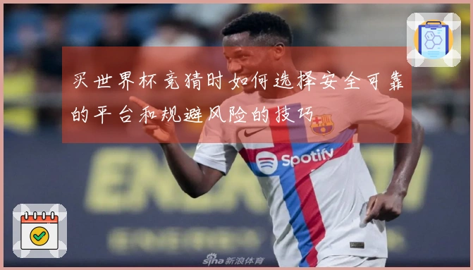 买世界杯竞猜时如何选择安全可靠的平台和规避风险的技巧